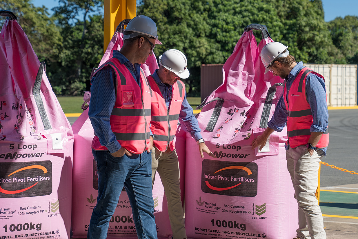 IPF officially unveiled its new pink eNpower bags at the Mackay event